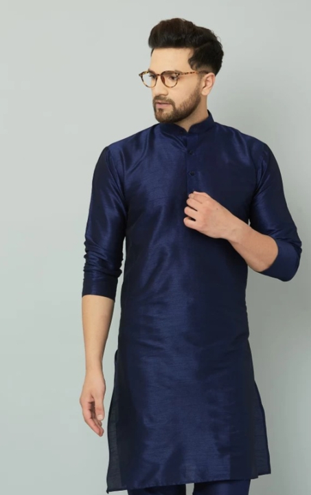 Post image Article:-  Mens kurta pajama set

Fabric  dupion Silk 

Color:- 4

Size:-  M:L:XL:2XL:

Price:- 575

10 Set Qty