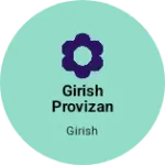 Business logo of Girish provizan stor