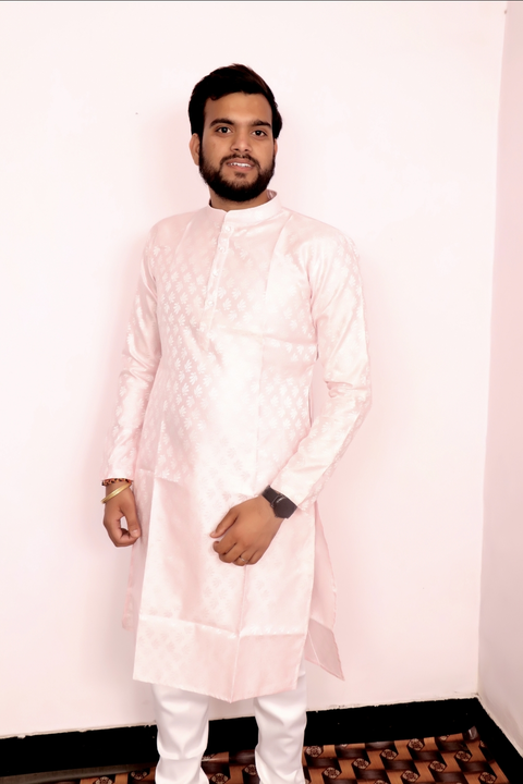 Mens Resham kurta pajama set uploaded by Avd Evermore Fashion on 4/13/2023
