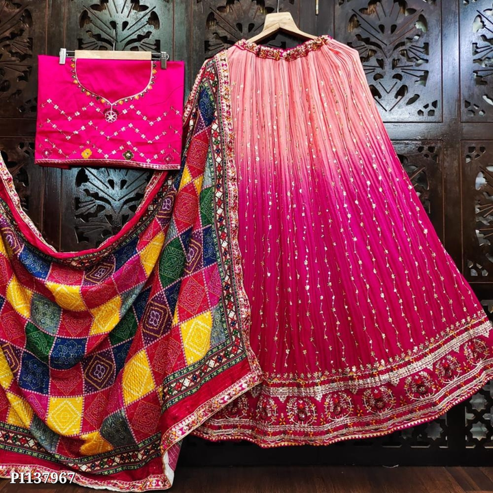 Wedding wear lehanga choli  uploaded by pink Rose fashion Store  on 4/13/2023