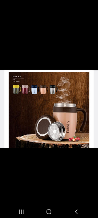 Dubblin brand vaccum mug for hot and cold both  uploaded by Radhe traders on 4/13/2023