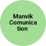 Business logo of Manvik comunication