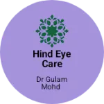 Business logo of Hind eye care center