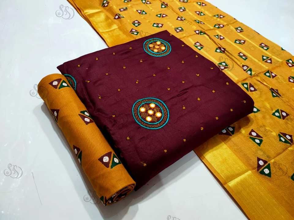Cotton dress material uploaded by Saya ghurhudhiyog on 3/4/2021