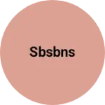Business logo of Sbsbns