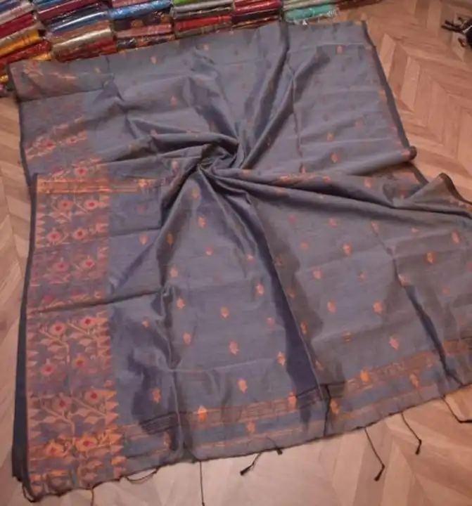 Handloom cotton silk saree  uploaded by Sujata saree cantre on 4/13/2023