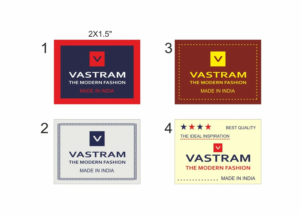 Visiting card store images of Vastram