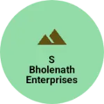 Business logo of S bholenath enterprises
