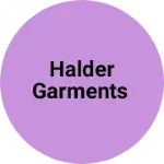 Business logo of Halder Garments