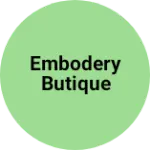 Business logo of Embodery butique