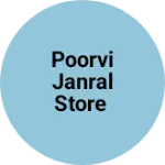 Business logo of Poorvi janral Store
