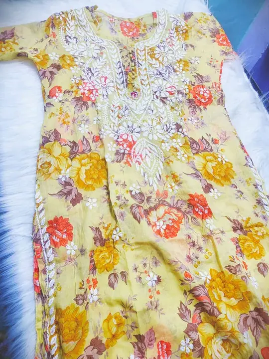 Post image I want 1-10 pieces of Kurti at a total order value of 1000. I am looking for 38to46 cotton zeorget reyon modal kurti. Please send me price if you have this available.