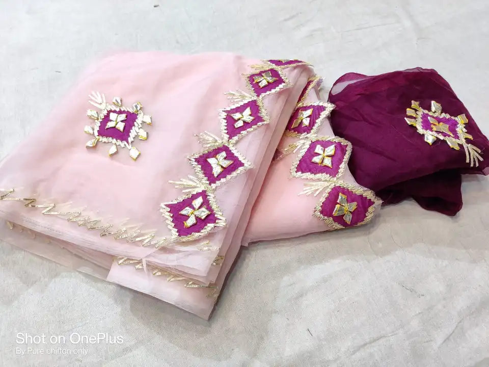 🥳 Pure Organza Fabric Saree 🥻

💃🏻 Summer Special Cool 😎 Acid Colour Matching Chart 😍

🥳 Speci uploaded by Gotapatti manufacturer on 4/14/2023