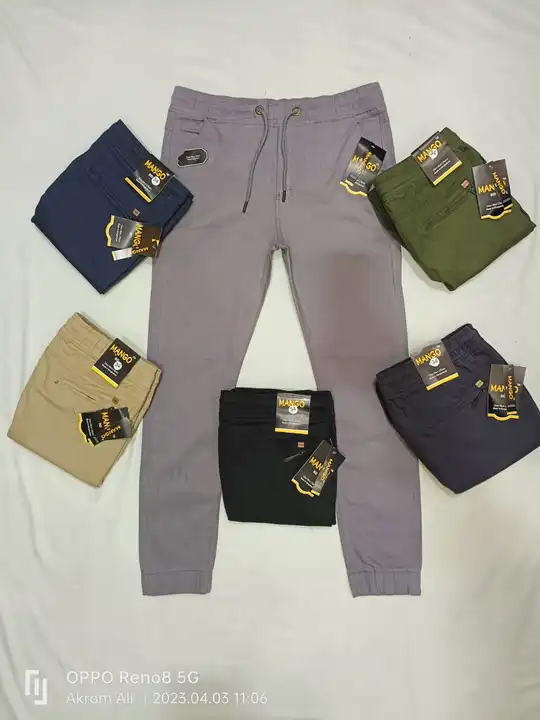 High premium quality cotton joggers uploaded by business on 4/14/2023