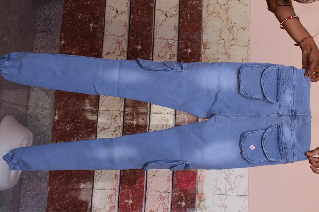 Denim joggers  uploaded by Maya trends on 4/14/2023