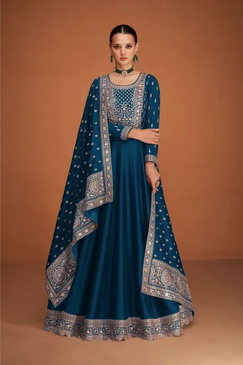 Gown uploaded by Taha fashion from surat on 4/14/2023