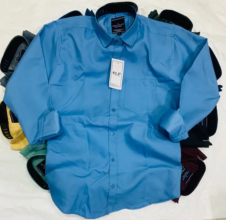 Simple Colour Shirts For Men  uploaded by BRANDO FASHION on 4/14/2023