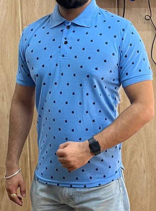 Simple Printed Tshirt For Men  uploaded by BRANDO FASHION on 4/14/2023