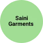 Business logo of Saini Garments