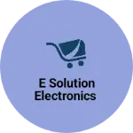 Business logo of E solution electronics