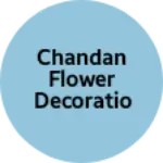 Business logo of Chandan flower decoration
