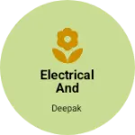 Business logo of Electrical and hardware