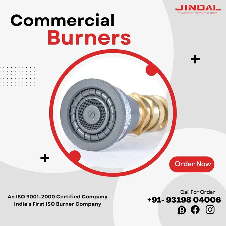 Commercial Burner uploaded by Jindal Gas Appliances Pvt Ltd on 4/14/2023
