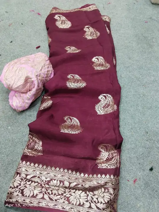 Product uploaded by Jaipuri wholesale gotta patti kurtis nd sarees on 4/14/2023