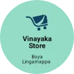 Business logo of Vinayaka store