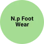 Business logo of N.p foot wear