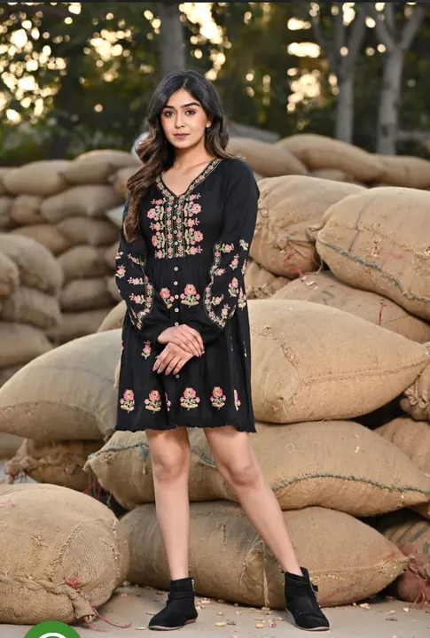 Western wear kurti  uploaded by Fatema Fashion on 4/14/2023