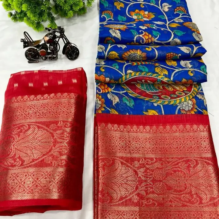 Soft cotton saree with border  uploaded by business on 4/14/2023
