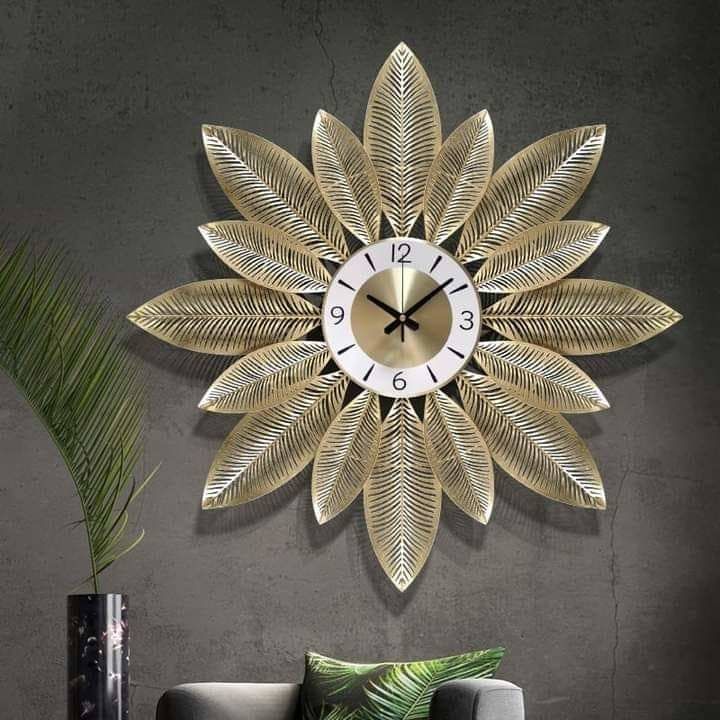 Metal Wall Clock uploaded by Home Decore on 3/4/2021