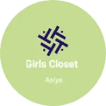 Business logo of Girls closet