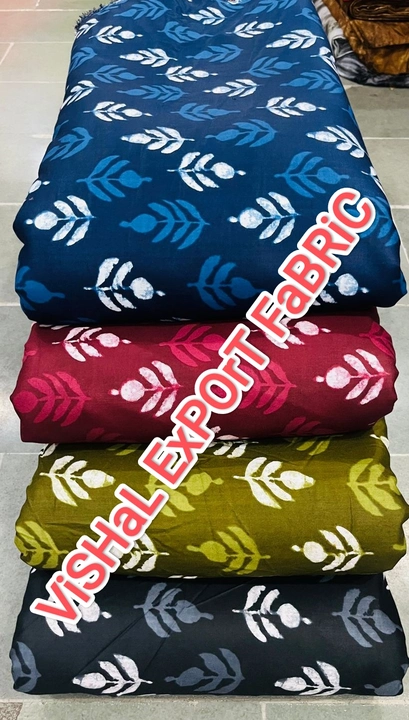 Rayon fabric uploaded by Vishal Exports Fabrics on 5/31/2024