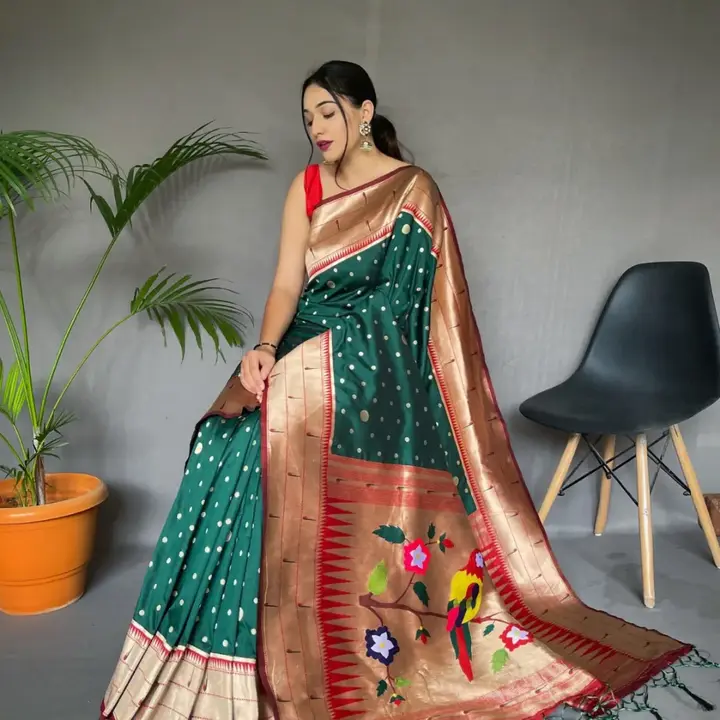 Fancy sarees with blouse  uploaded by Dhanlaxmi on 4/14/2023