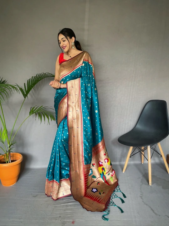 Fancy sarees with blouse  uploaded by business on 4/14/2023