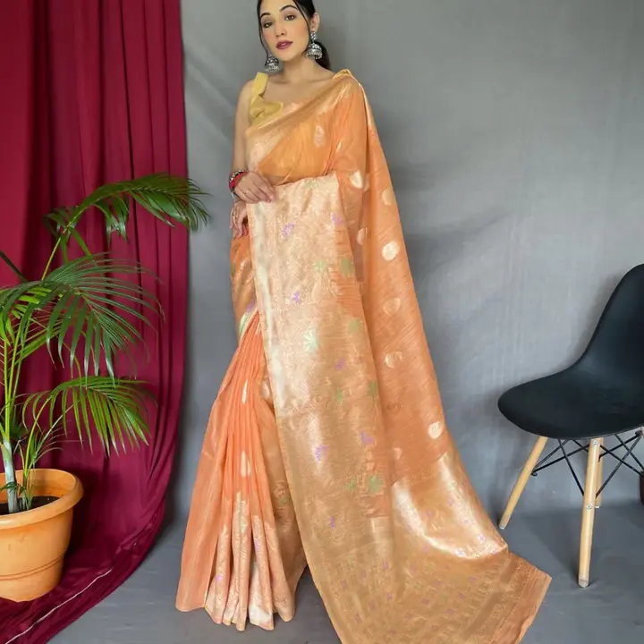 Fancy sarees with blouse uploaded by Dhanlaxmi on 4/14/2023