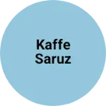 Business logo of Kaffe saruz