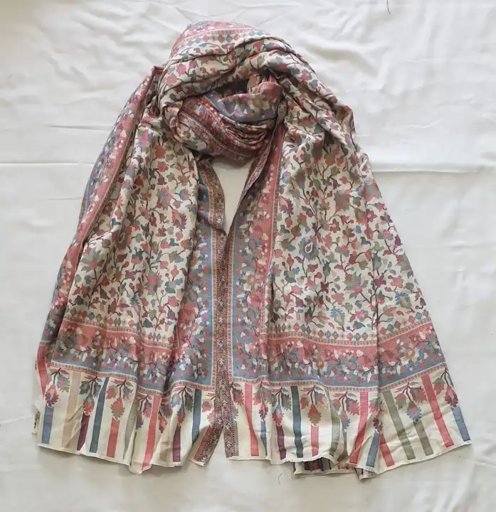Woolen fabric kani disngn shawl  uploaded by Dehqani Bros on 4/14/2023