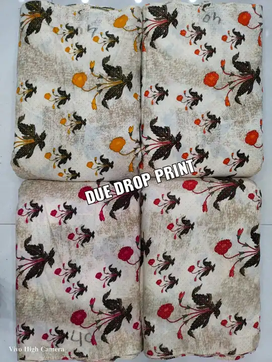 Bombay Rayon 14 kg Due Drop Print 
 uploaded by business on 4/14/2023