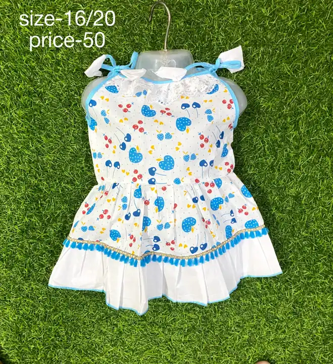 Cotton frock uploaded by LITTLEMAMA  on 4/14/2023