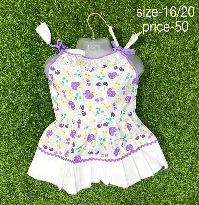 Cotton frock uploaded by LITTLEMAMA  on 5/9/2024