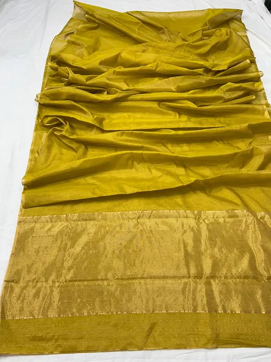 CHANDERI traditional handwoven pure silk saree  uploaded by WEAVER'S ORIGIN silk and Sarees on 4/14/2023