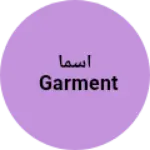 Business logo of اسما garment