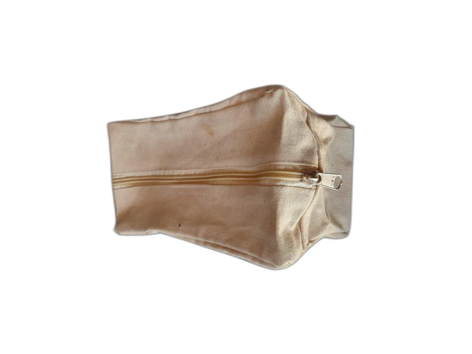 Canvas zipper pouch uploaded by MS Anwar Shaikh chut cotton back on 4/14/2023