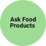 Business logo of ASK Food Products