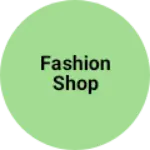 Business logo of FASHION SHOP