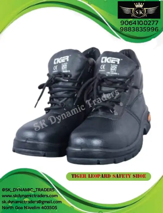 Tiger Leopard Safety Shoes uploaded by SK Dynamic Traders on 4/14/2023