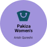 Business logo of Pakiza women's clothing store